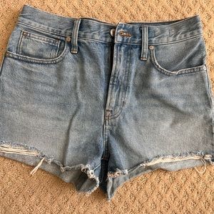 Madewell The Perfect Jean shorts SZ 28